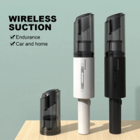6000Pa Wireless Car Vacuum Cleaner Wet Dry Vacuum Cleaner Handheld Auto Vacuum Home &amp; Car Dual Use Strong Suction Cleaners