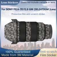 SEL2470GM Camera Lens Sticker Coat Wrap Protective Film Body Decal Skin For Sony FE 24-70 F2.8GM 24-70f2.8 GM FE 2470mm F2.8 GM