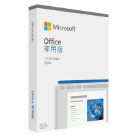微軟 Microsoft  Office Home 2024 家用版盒裝-PKC中文