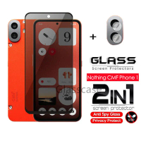 ฟิล์มกันรอยความเป็นส่วนตัว, 2 IN 1, ฟิล์มกระจกนิรภัย, สำหรับโทรศัพท์ Nothing CMF, 1 Phone1 CMFPhone1