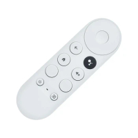 New Bluetooth Voice Remote Control For 2020 Google TV Chromecast 4K Snow G9N9N Replacement (Remote Only)