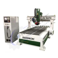 Jinan Rakoncnc RC1325 4 Axis 180 Degree Spindle CNC Router For 3D Wooden Craft Boat Model Engraving