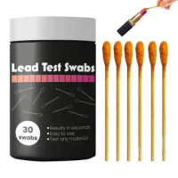 Lead Test Kit 30pcs Lead Check Swabs with Accurate and Rapid Results Instant Lead Test Kits for Painted Wood Dishes Plaster