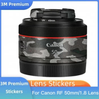 For Canon RF 50mm F1.8 STM Decal Skin Vinyl Wrap Film Camera Lens Body Protective Sticker Protector Coat RF50MM 50 1.8 F/1.8 STM