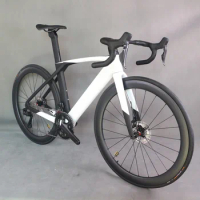 24 Speed Full Internal Cable Disc Road bike TT-X34 Ultegra Di2 Groupset Aero Complete Bicycle Electronic Shifting