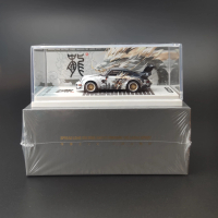 ModernArt - Porsche RWB 964 - Exclusive Model Mythical Dragon - Silver