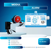 MODUL ALARM RUMAH PENGAMAN RUMAH SUPPORT BERBAGAI SENSOR Sensor