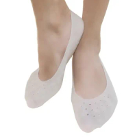 1 Pair Silicone Foot Chapped Care Tool Moisturizing Gel Heel Socks Cracked Skin Care Protector Pedicure Health Monitors Massager