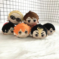 Stuffed Haikyuu 10cm Mochi Mascot Plush Doll Toys For Children Aoba Johsai Oikawa Iwaizumi Cute Nishinoya Sugawara Pendant Gift