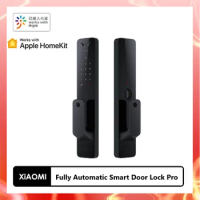 Xiaomi Fully Automatic Smart Door Lock Pro Biometric Fingerprint NFC Security Smart Lock Work with Apple HomeKit &amp; Mi Home App