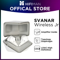 HIFIMAN SVANAR Wireless Jr. Noise Cancelling Bluetooth In-Ear Hi-Fi Earphones with Amplifier Inside, Topology Diaphragm Driver