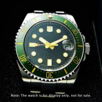 Sloped ceramic bezel insert 38*30.6mm Sub style Luminous pip at 12 For Seiko SKX007 SKX011 for Rlx SUBMARINER MOD watch parts