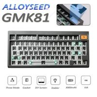 GMK81 RGB Mechanical Keyboard Kit Personalized Keyboard Kit Ultra-Slim Wired Keyboard Mechanical Gaming Keyboard for MAC Windows