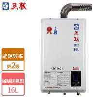 【五聯】智能恆溫強制排氣熱水器16L(ASE-7601-LPG/FE式-含基本安裝)
