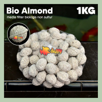 Bio Almond 1KG Media Filter Bio Almond 1 Kg media filter biologis akuarium kolam