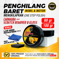 PENGHILANG BARET AMPUH untuk motor mobil, Compound one step polish, Paint baret Remover microfiber b