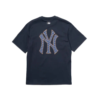 【MLB】短袖T恤 Monogram系列 紐約洋基隊(3ATSM0444-50BKS)