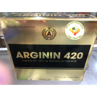 [Chỉ hôm nay] ARGININ 420 (60 viên) - Thực phẩm bảo vệ tế bào gan, mật, giúp tăng cường chức năng ga