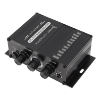 Power Amplifier o Karaoke Home Theater Amplifier 2 Channel Cl D Amplifier USB/SD AUX Input