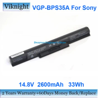 VGP-BPS35A Battery for Sony VAIO 14E 15E SVF14215SC SVF15218SC SVF152C29M SVF152A27T SVF152A25T SVF152A24T SVF1521F4E 14.8V 33Wh