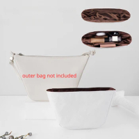 For Loewe Hobo Felt Cloth Insert Bag Organizer Makeup Handbag Organizer Travel Inner Portable Cosmetic Bags