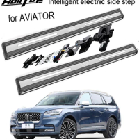 new arrival car side bar nerf bar foot board side pedals for Lincoln AVIATOR for 2019-2023, thicken aluminum alloy low profit.