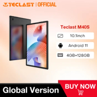 Teclast M40S 10.1inch Tablet Android 11 1920x1200 IPS 4GB RAM 128GB ROM T610 Octa Core 4G Network GPS Type-C 6000mAh