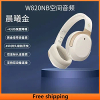 W820NB Wireless Bluetooth Earphones Space Audio Edition Active Noise Canceling Subwoofer Stereo Long Life Sports Earphones