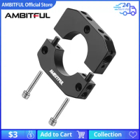 AMBITFUL DSLR Camera Stabilizer Rod Clamp for Zhiyun Crane V2 / Crane Plus /Crane M For Microphone Video Light Attach