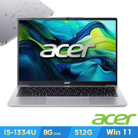 Acer 宏碁 Swift Lite SFM14-53M-50YM 14吋輕薄筆電(i5-1334U/8GB/512GB/Win11)