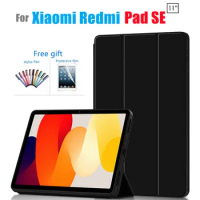 Smart Case For Xiaomi Redmi Pad SE 11 inch 2023 Magnetic Folding Cover For Redmi Pad SE 11 Tablet Protective Shell