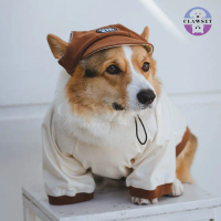 Clawset - Pet Accessories - Cool Kid (Topi Hewan Peliharaan) - Brown (Coklat)