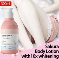 Japanese Cherry Blossom Whitening Body Lotion Moisturizing Anti-aging Anti-Wrinkle Full Body Bleaching Repair Skin Care Lotion