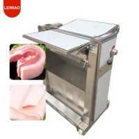 Pork Rind Meat Skinner Slicer Pig Beef Skin Fat Remover Slice Peel Remove Peeler Cut Machine
