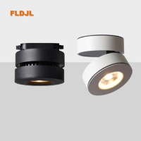 High quality Dimmable Surface Mounted LED Downlights 10W12W COB LED Ceiling Lamp Spot Lights AC110-220V LED Lamp Indoor Lighting