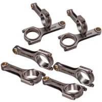 144.78mm Con Rods Connecting Rods ARP 8740 7/16" Bolts for Chevrolet Small block Conrods Floating Piston Pin Bielle Pleuel
