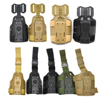 Tactical Drop Leg Platform for Pistol Holster Drop Leg Adapter Thigh Panel Paddle Airsoft Hunting Accessories