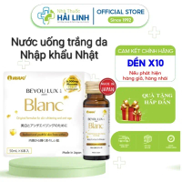 Nước uống trắng da Beyou Lux Blanc ⚡️ Nhập khẩu Nhật ⚡️ Placenta & Collagen 2in1 cao cấp fg122f1sdfd