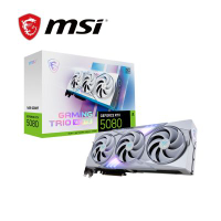 微星 GeForce RTX 5080 16G GAMING TRIO OC WHITE  顯示卡 (組合包A)