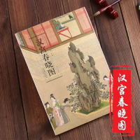 Spring Morning in the Han Palace/Han Gong Chun Xiao Tu by Qiu Ying (Ming Dynasty) Traditional Chinese Painting Series Art Book