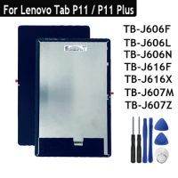 Tablet LCD For Lenovo Tab P11 / P11 Plus TB-J606F TB-J606L TB-J606 TB-J616 TB-J607 LCD Display Touch Screen Digitizer Assembly