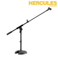 【Hercules 海克力斯】直斜兩用麥克風架 H型底座 桌上型 附贈麥克風夾頭 MS120B(原廠公司貨 品質保證)