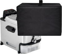 Dust Cover for T-fal Deep Fryer Heavy Duty Heat-Resistant Waterproof Nylon Fabric Deep Fryer Cover C