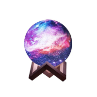 【拼創生活】星球拍拍燈-銀河15cm(魔法星空燈 銀河拍拍燈 小夜燈 星空燈 星球燈 銀河燈)