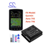GPS Navigator Battery For Garmin Aera 795 Aera 796 010-11756-04 361-00055-00 Capacity 5200mAh / 38.48Wh 7.40V