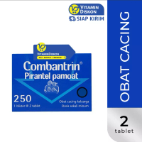 Combatrin Combantrin 250 Mg 2 Tablet - Obat Cacing Anak Dan Dewasa