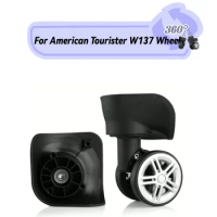 For American Tourister W137 Smooth Silent Shock Absorbing Wheel Accessories Wheels Universal Wheel Replacement Suitcase Rotating