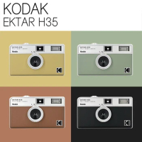 Original KODAK EKTAR H35 Half Frame Camera 35mm Film Camera Reusable Film Camera With Flash Light Birthday Christmas Gift