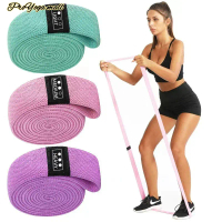3pcs/set Long Resistance Bands for Working Out, Fabric Resistance Band, Stretch Bands for Exercise B