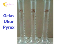 Gelas Ukur Pyrex 10ml 50ml 100ml 250ml 500ml 1000ml Skala Coklat